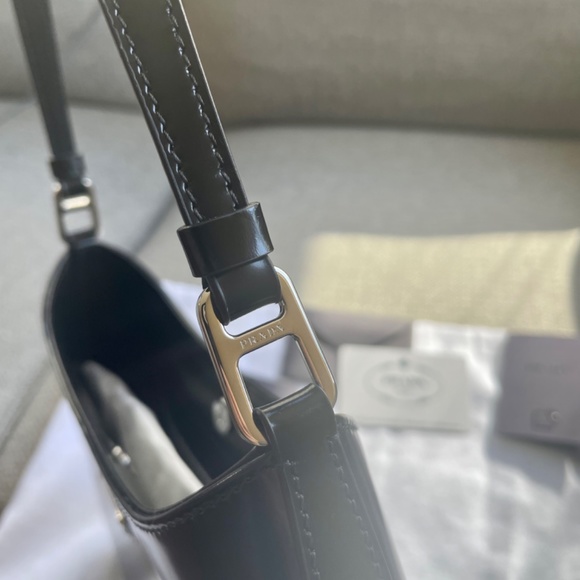 SOLD_Prada Cleo brushed leather shoulder bag - Picture 7 of 8